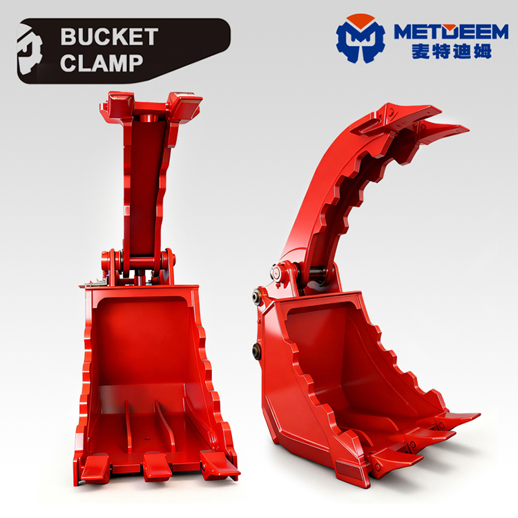 METDEEM DM20 دلو المشبك لـ CAT PC حفارة لـ Grapple3