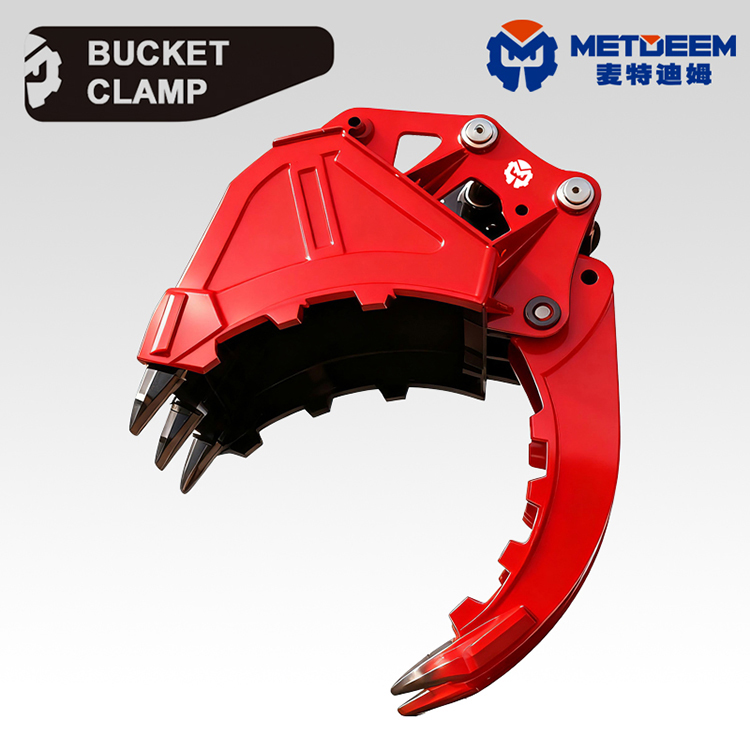METDEEM DM20 دلو المشبك لـ CAT PC حفارة لـ Grapple4