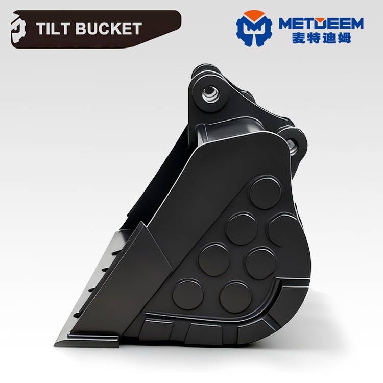 METDEEM Efficient Silt Removal DM04 Cleaning Bucket River Channel Dredging for CAT PC Excavator5