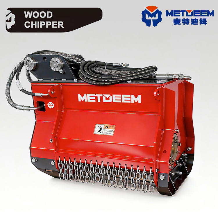 METDEEM heißer Verkauf DM04 hydraulischer Bürstenschneider für PC CAT Excavator4