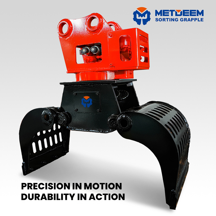 METDEEM Hydraulic Demolation Sorting Grapple