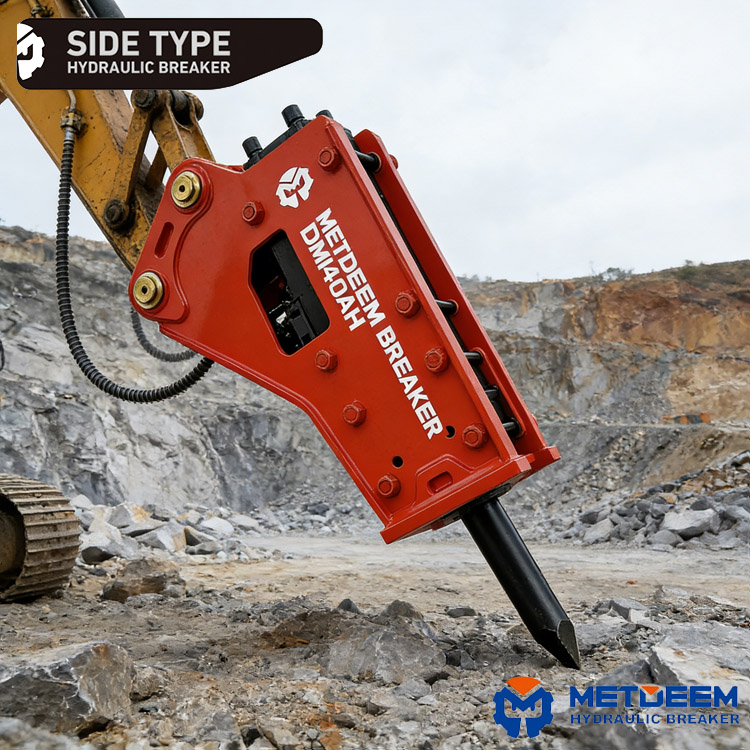 METDEEM  brand Furukawa Series Hydraulic breaker Side Type9
