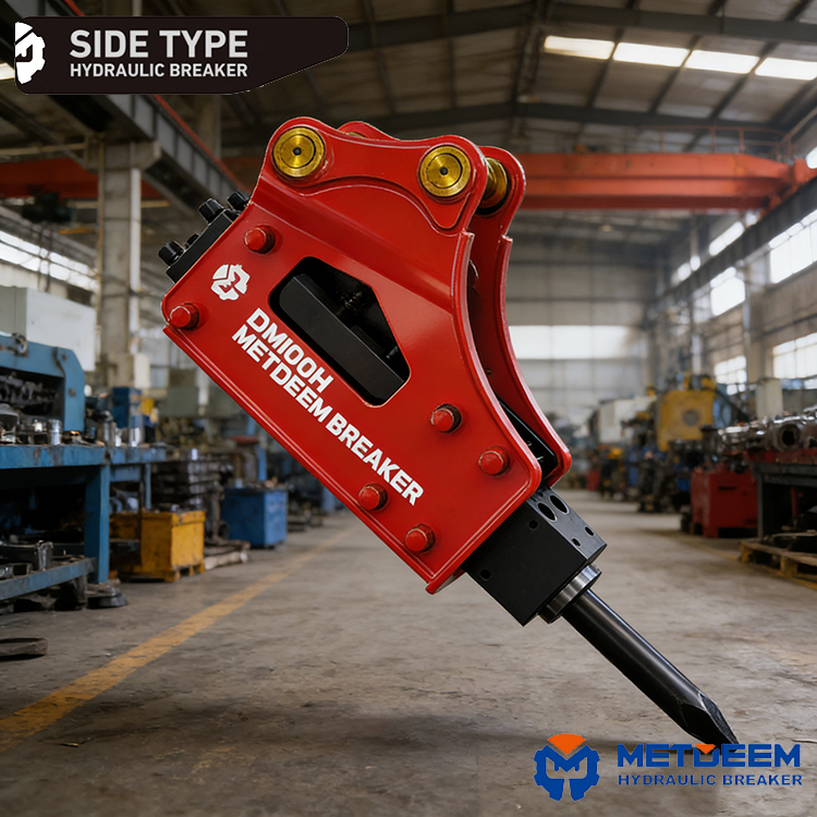 DM100 Hydraulic Breaker Side Type2