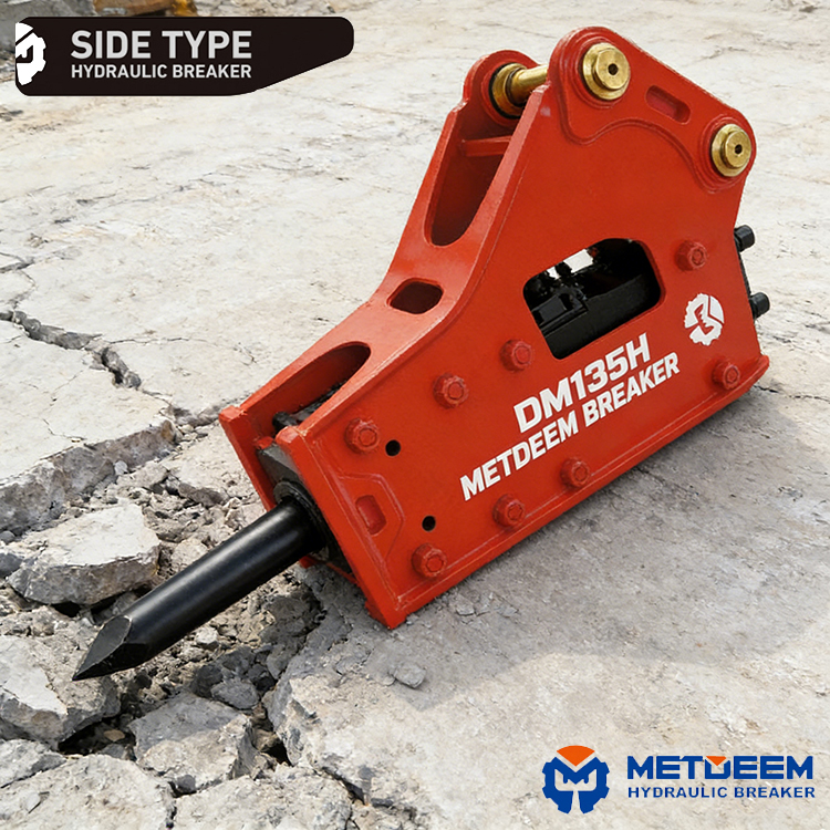 DM135 Hydraulic Breaker Side Type