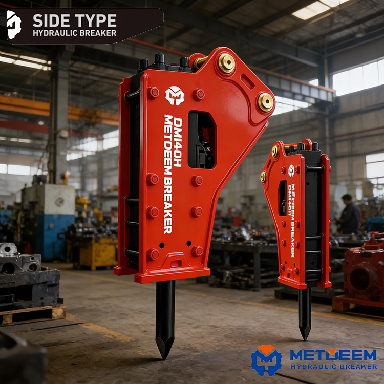 DM140 Hydraulic Breaker Side Type