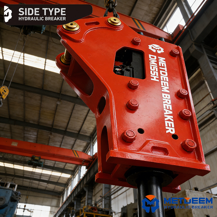 DM155 Hydraulic Breaker Side Type1
