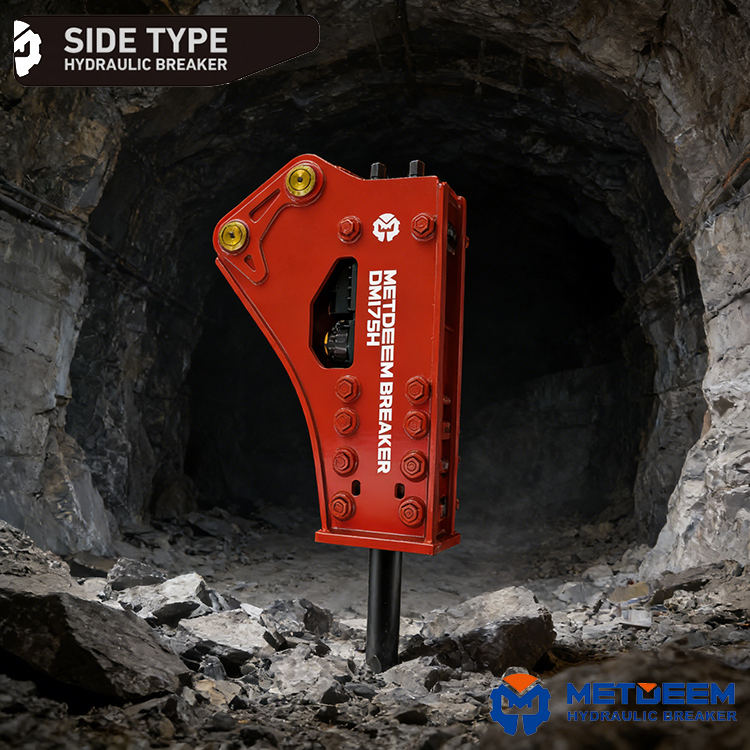 DM175 Hydraulic Breaker Side Type1