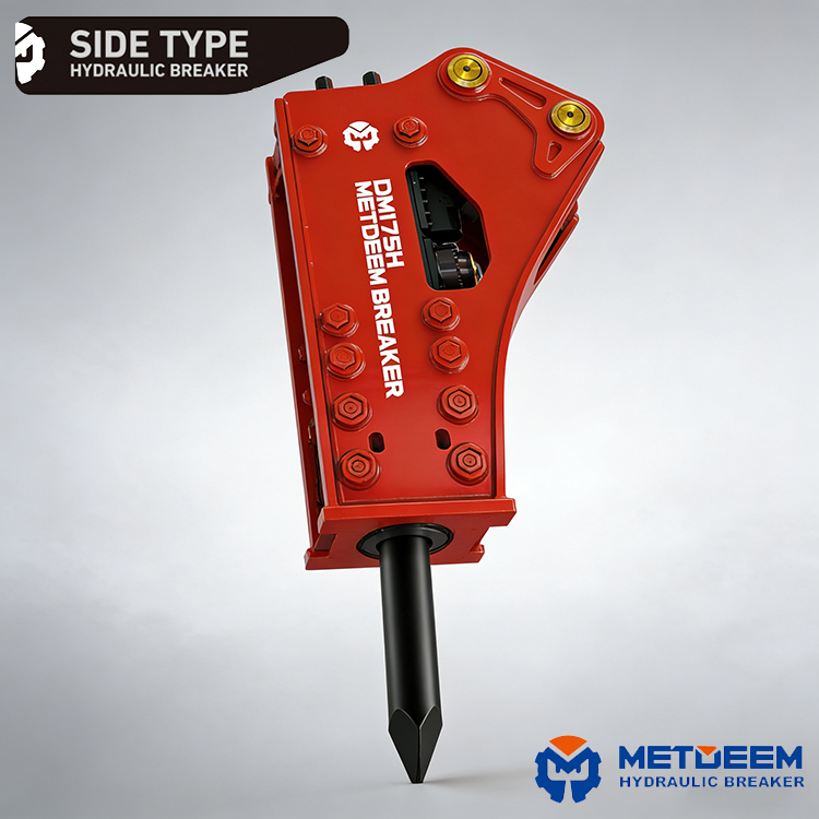 DM175 Hydraulic Breaker Side Type2