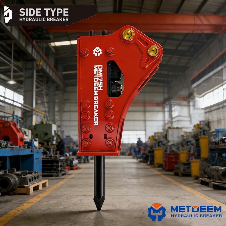DM175 Hydraulic Breaker Side Type3