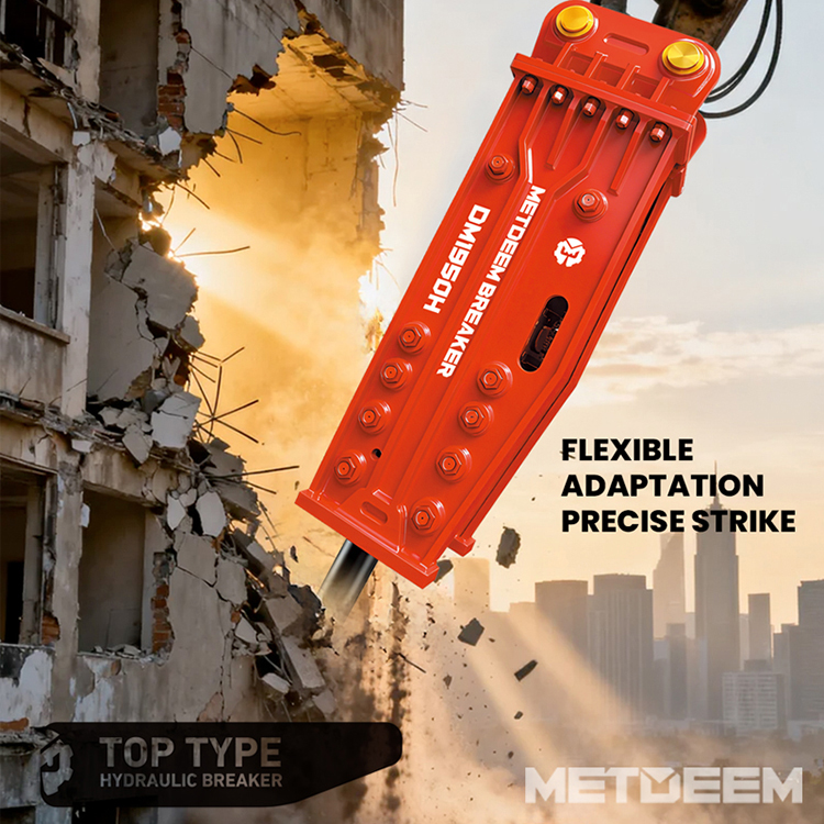 DM195 Hydraulic Breaker Top Type3