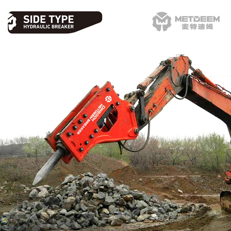DM200 Hydraulic Breaker Side Type4