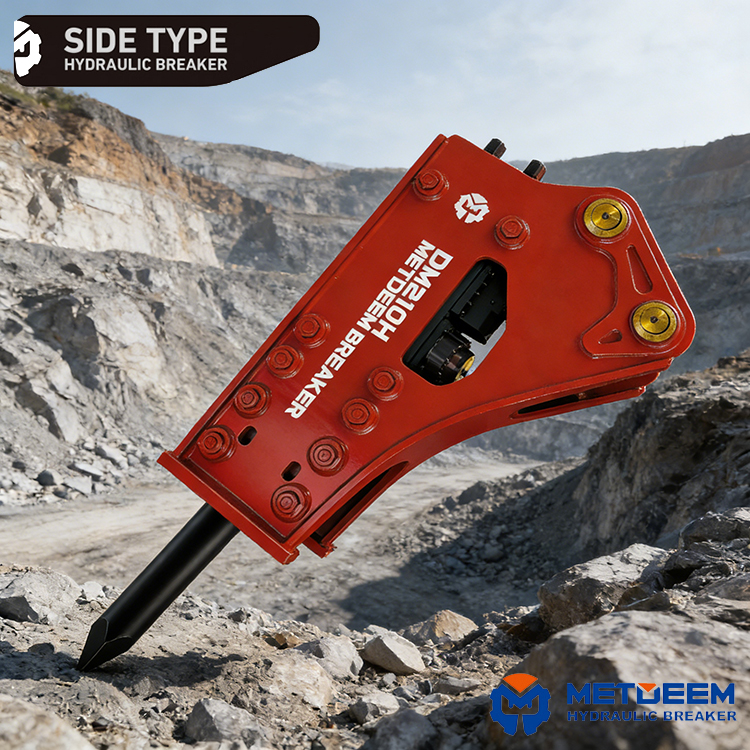 DM210 Hydraulic Breaker Side Type1