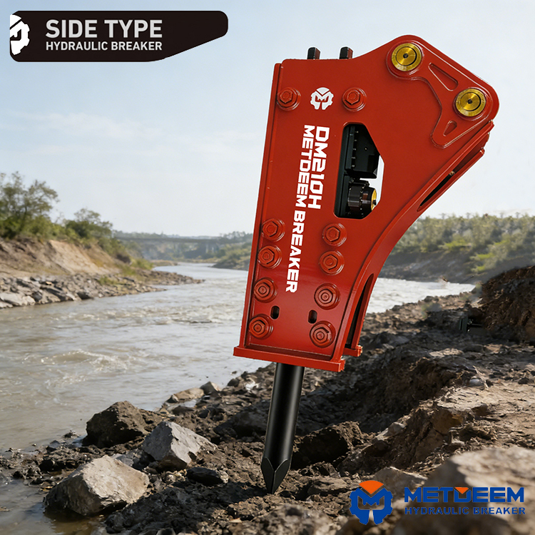 DM210 Hydraulic Breaker Side Type3