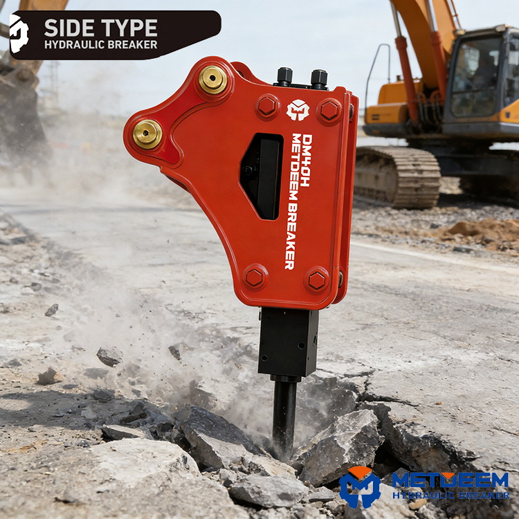 DM40Hydraulic Breaker Side Type2