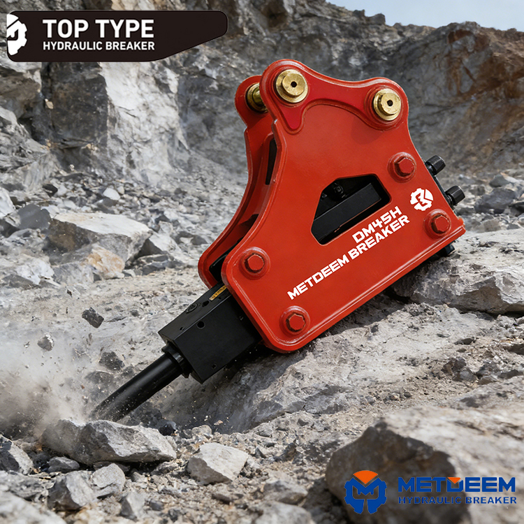 DM45 Hydraulic Breaker Side Type1