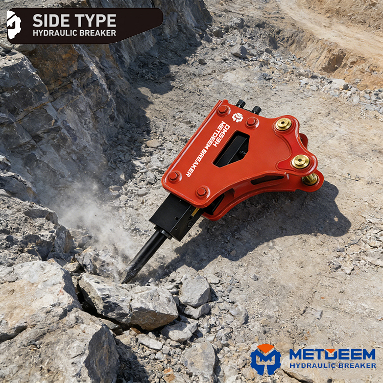 DM53 Hydraulic Breaker Side Type1