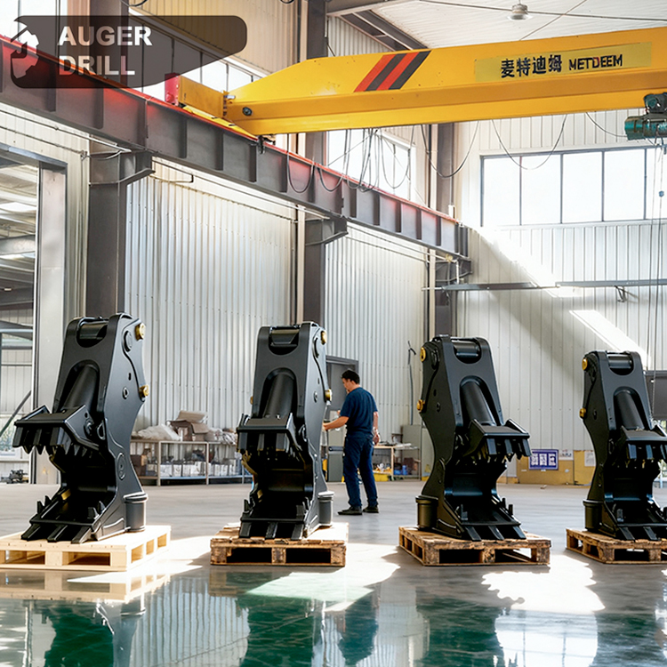 METDEEM High Quality Hydraulic DM06 Magnet Pulverizer for PC CAT Excavator4