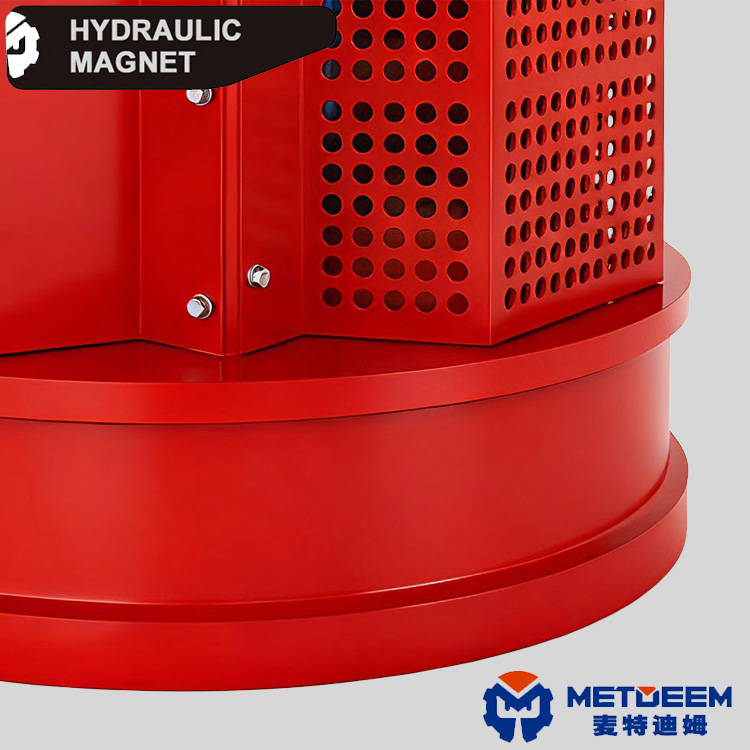 METDEEM High Quilty DM06 Imán hidráulico para excavadora PC CAT8