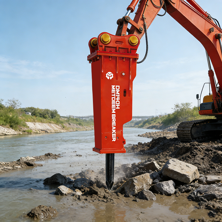 Powermaster Breaker METDEEM Quality Guarantee DM140 Hydraulic Breaker Box Type for ...