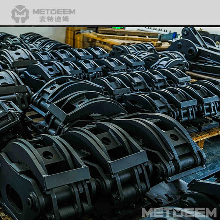 Гидравлический молоточный задний зажим METDEEM для CAT PC Экскаватор Пиль вождение Work1