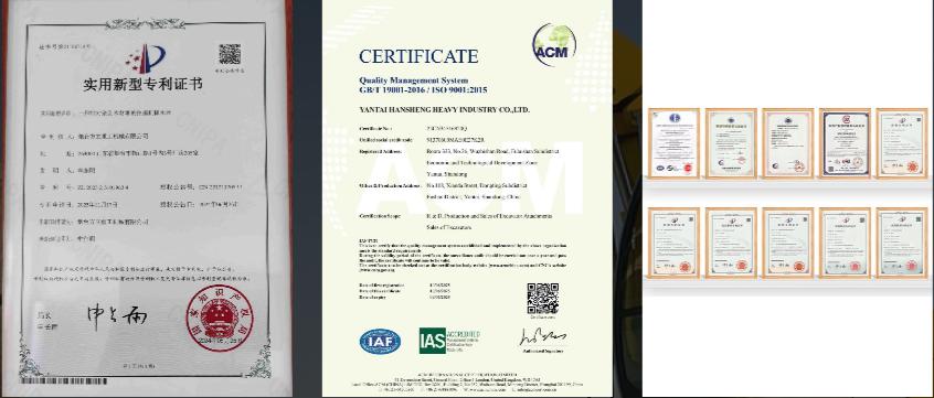 Our Certificate