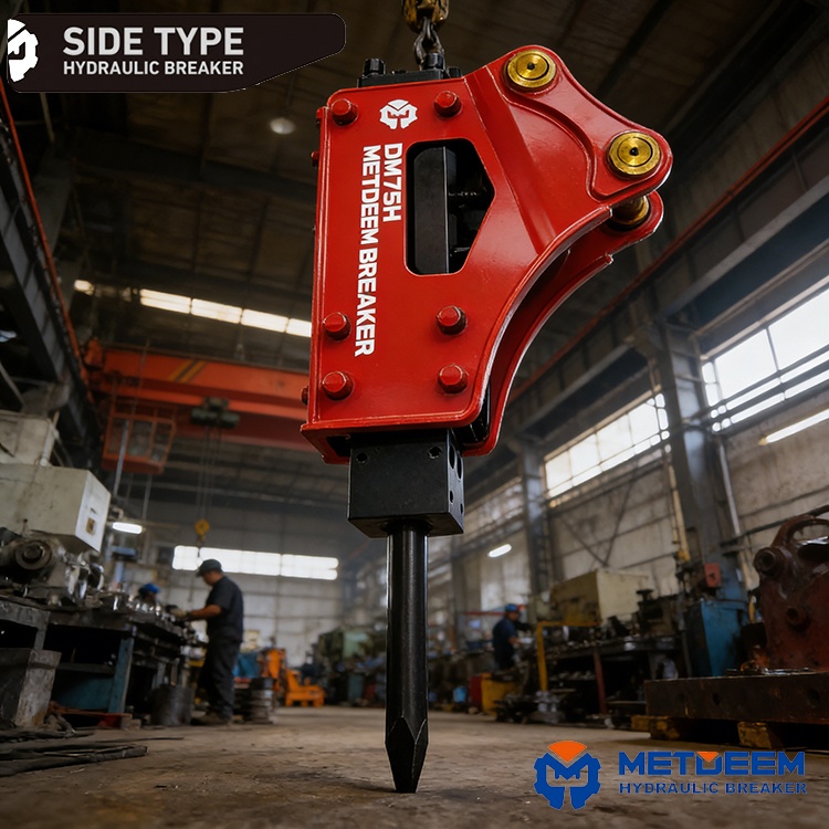 DM75 Hydraulic Breakers Side Type