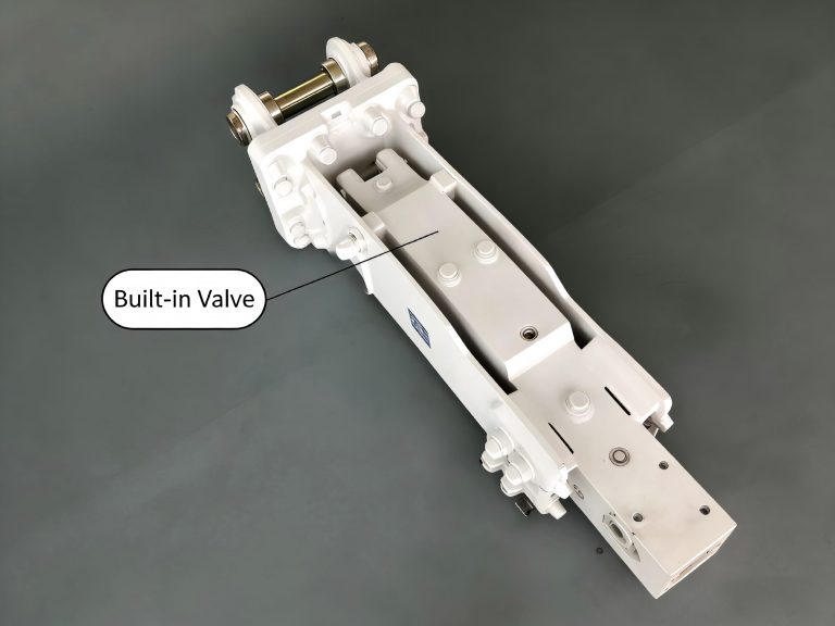 METDEEM’s Built-in Valve Hydraulic Breakers