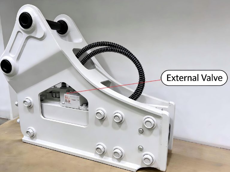 METDEEM’s External Valve Hydraulic Breaker