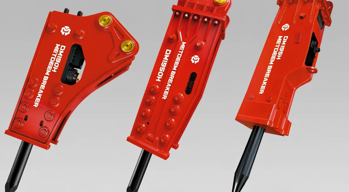 METDEEM’s Professional Craftsmanship Hydraulic Breaker