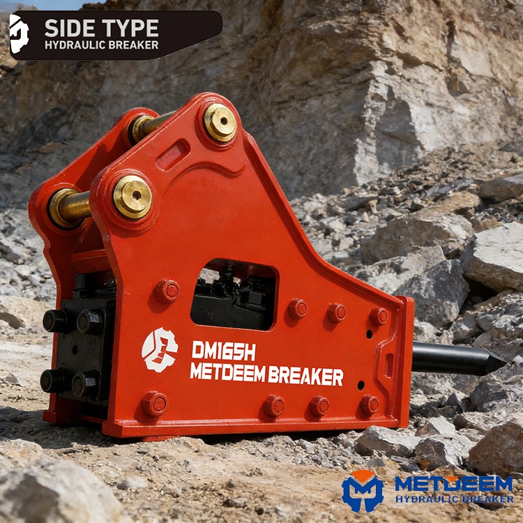 METDEEM Hydraulic Breakers DM165 Side Type