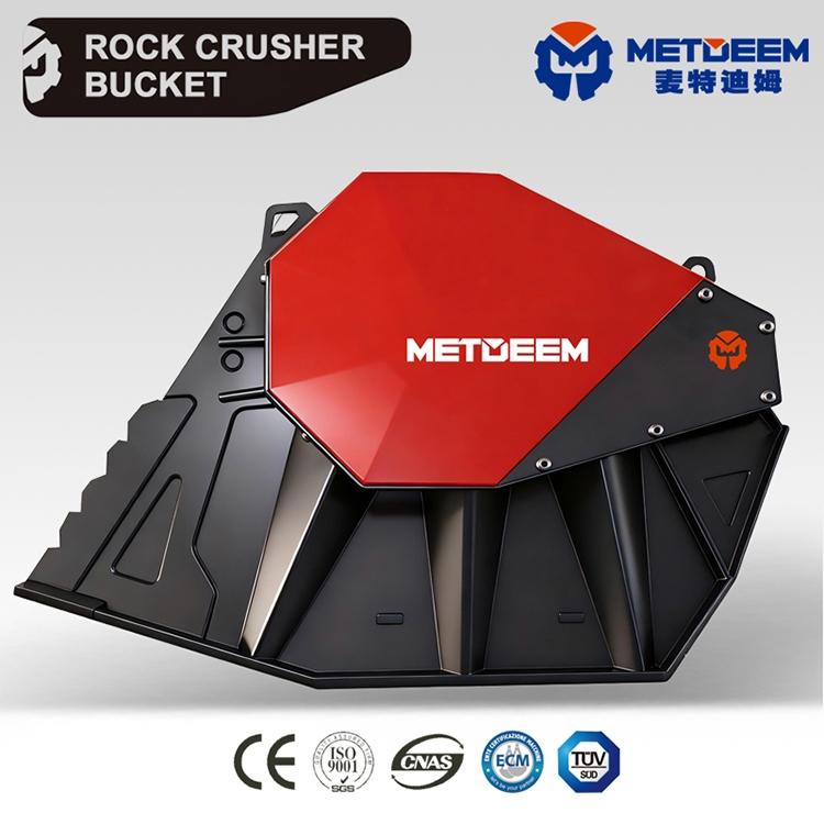 METDEEM Rock Crusher Bucket