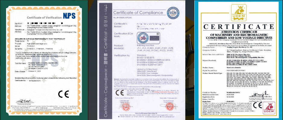 METDEEM’s Certificates