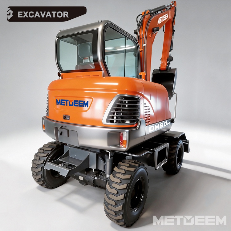 wheeled excavators DM60W