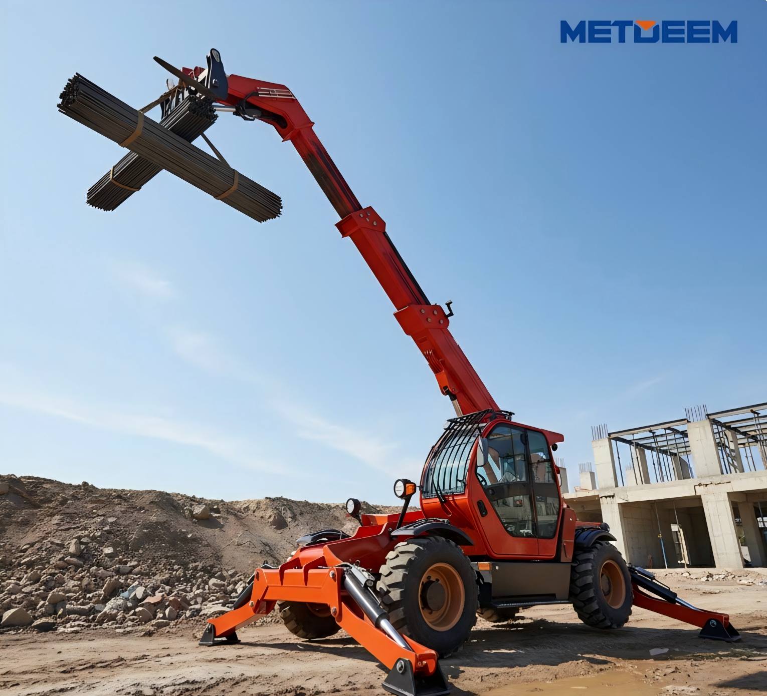 METDEEM DM4018Y Telescopic Handler