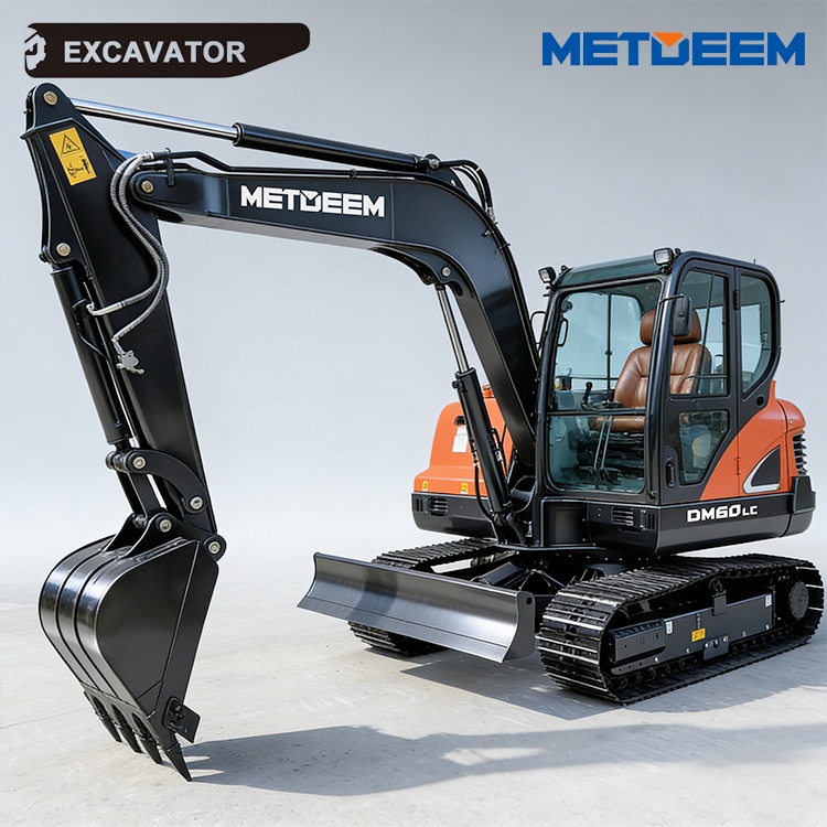 small crawler excavator METDEEM DM60LC