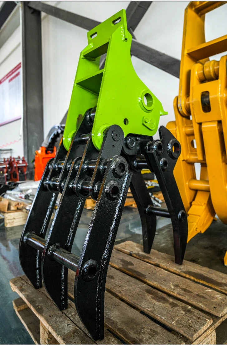 Excavator Wood Grapples 2