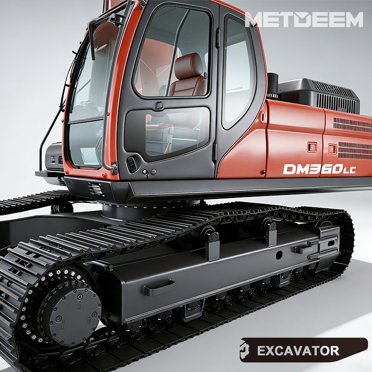 Extra large bucket capacity 36-ton mining-type excavator