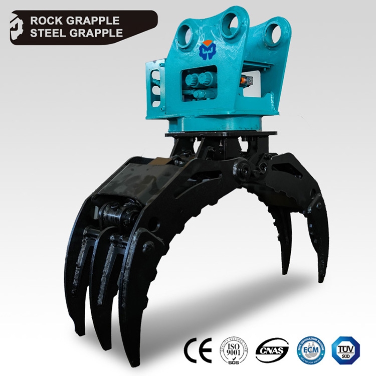 METDEEM Multi Task Hydraulic Rock Log Grapple