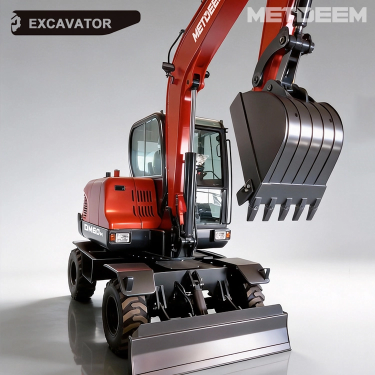 METDEEM wheeled excavator