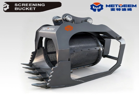 METDEEM Hydraulic and High Efficiency Screening Bucket